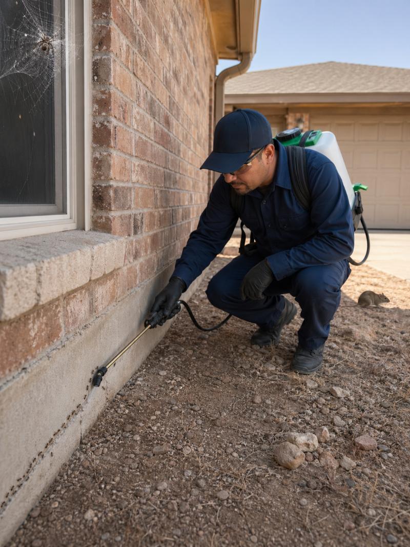 Reliable Pest Control Services in Abilene, Don't let ants, roaches, or rodents take over your Taylor County home. Get fast, guaranteed same-day service from licensed pros who know West Texas bugs.